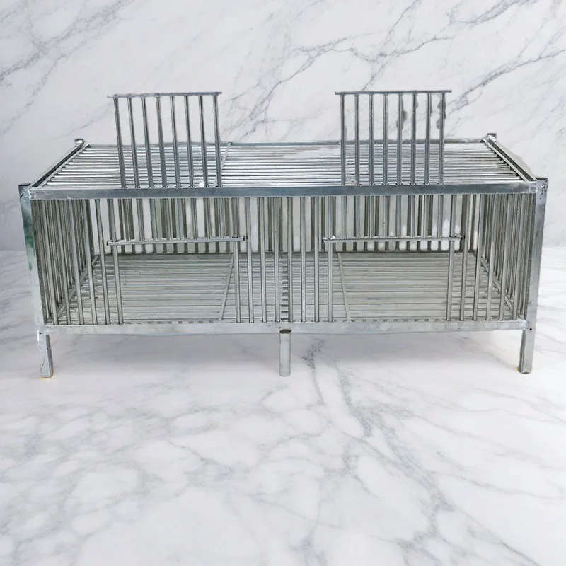 

Stainless steel duck cage chicken cage rabbit pigeon cage large household outdoor breeding family encryption extra large thicken