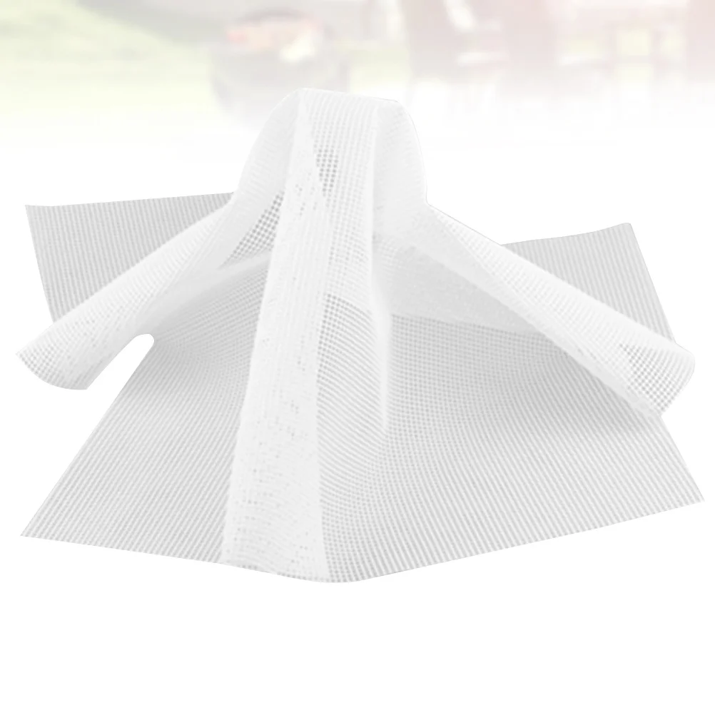 

1pc 35X55Cm White Silicone Non-Stick Reusable For Dim Sum Rice Cake Baking Cooking Mesh Mat Steamer Non-Stick Pads Dumplings Mat