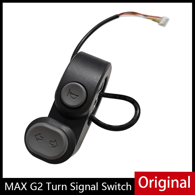 

Оригинальный звуковой сигнал поворота для Segway MAX G2, электрический скутер, самокат, кнопка на руле, колокольчик, детали переключателя включения и выключения