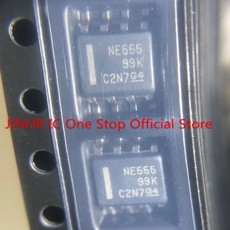 New 50PCS NE555 NE555DR, 8-SOIC, Precision Timers