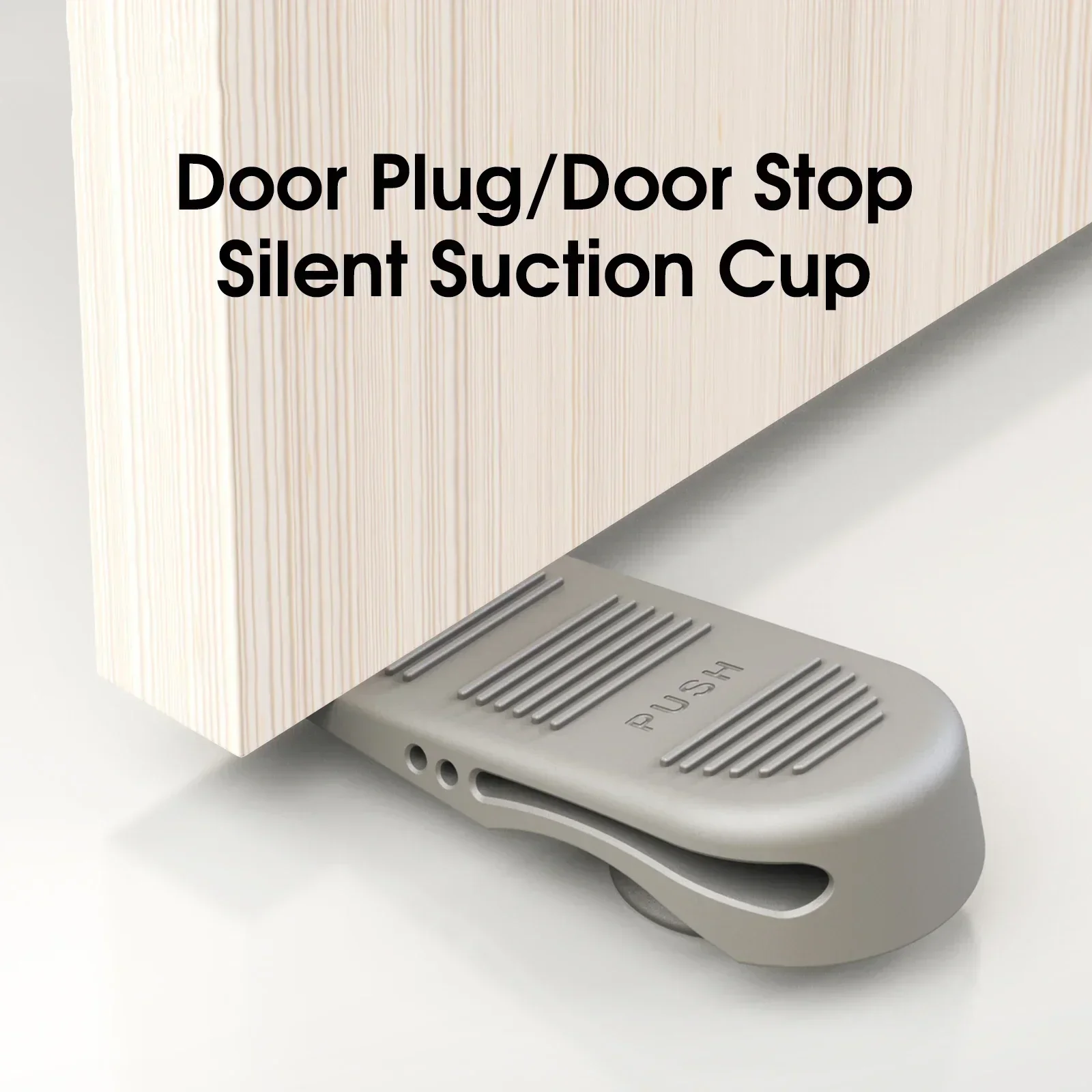 vvocci Baby SafetyStopper ProtectorBlock Shock Absorbent  Silicone Door Wedge Stop Anti-collision Suction Cup With Easy Storage