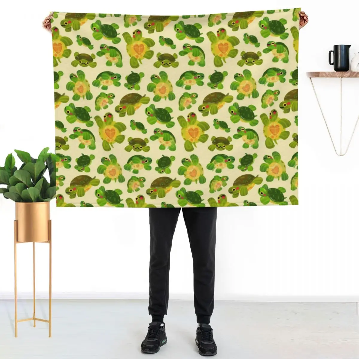 Red-eared slider Throw Blanket Blankets For Baby Sofa Quilt for winter Polar Luxury Throw Decorative Sofas Blankets