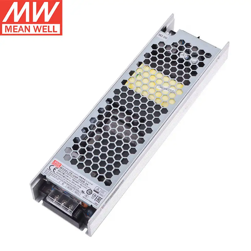 

MEANWELL UHP-350R-24 24V 14.6A 350W Slim Type with PFC Switching power DC OK redundant function Brand New Original