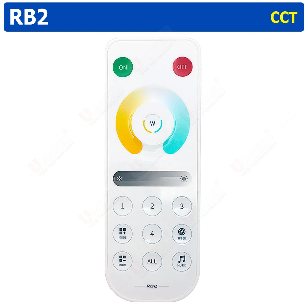 1 set DC5-24V SP632E 2CH PWM CCT Controller LED Controllo APP Blue-tooth per CCT Doppie strisce LED bianche decorano il controller dimmer