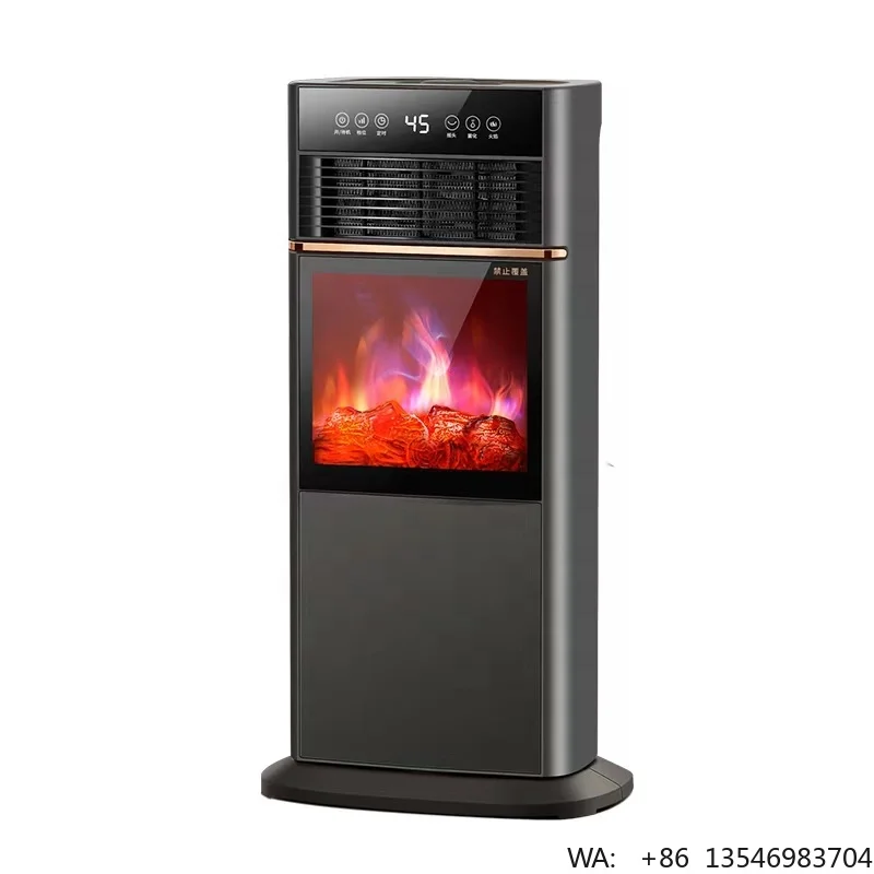 chauffage-electrique-en-ceramique-ptc-avec-effet-de-cheminee-radiateur-colonne-numerique-chauffage-d'appoint-a-flamme-3d-realiste-minuterie-et-telecommande