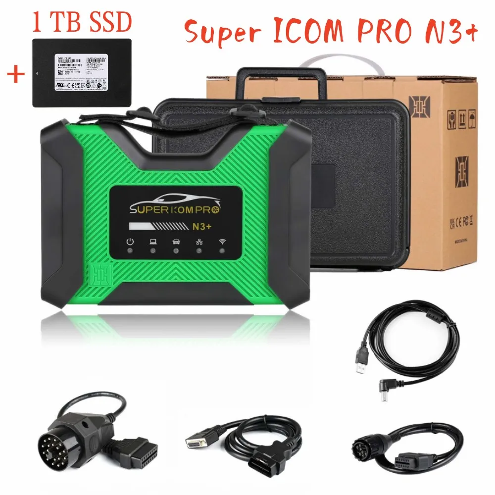 Super ICOM PRO N3+ Full Configuration Supports DoIP J2534 for BMW BMW with V2024.03 Software with Engineers Programming Win10