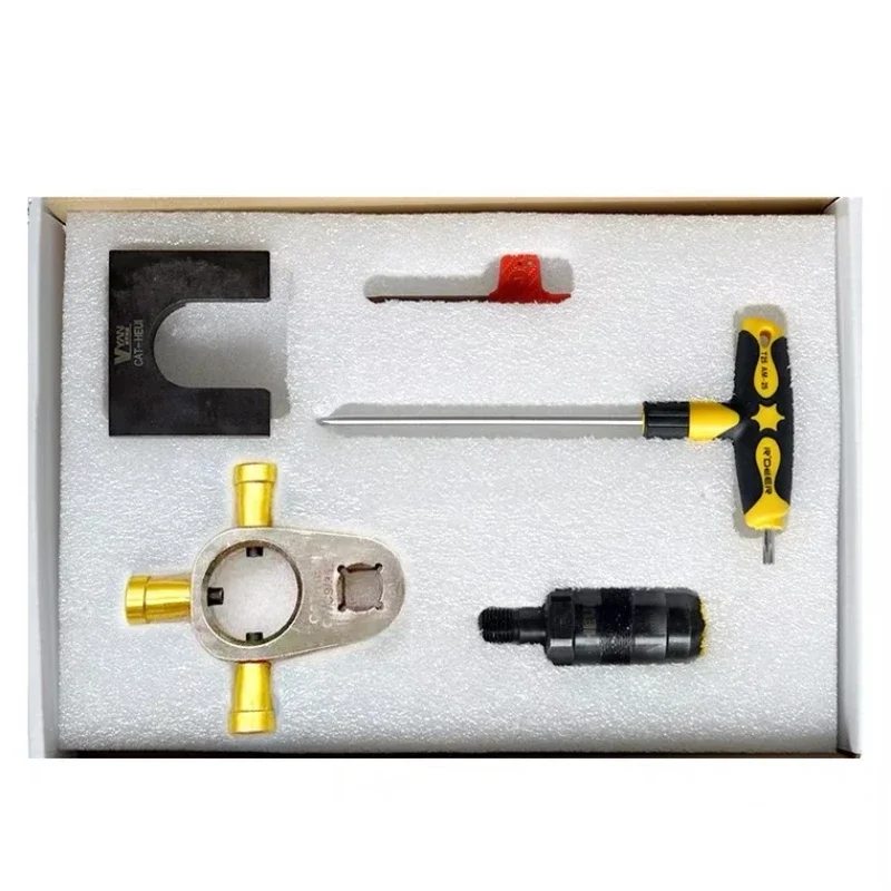 HEUI C7 C9 Common Rail Diesel Injector Disassemble Tool Fuel Nozzle Open Pressure Measure Repair Kits for CAT