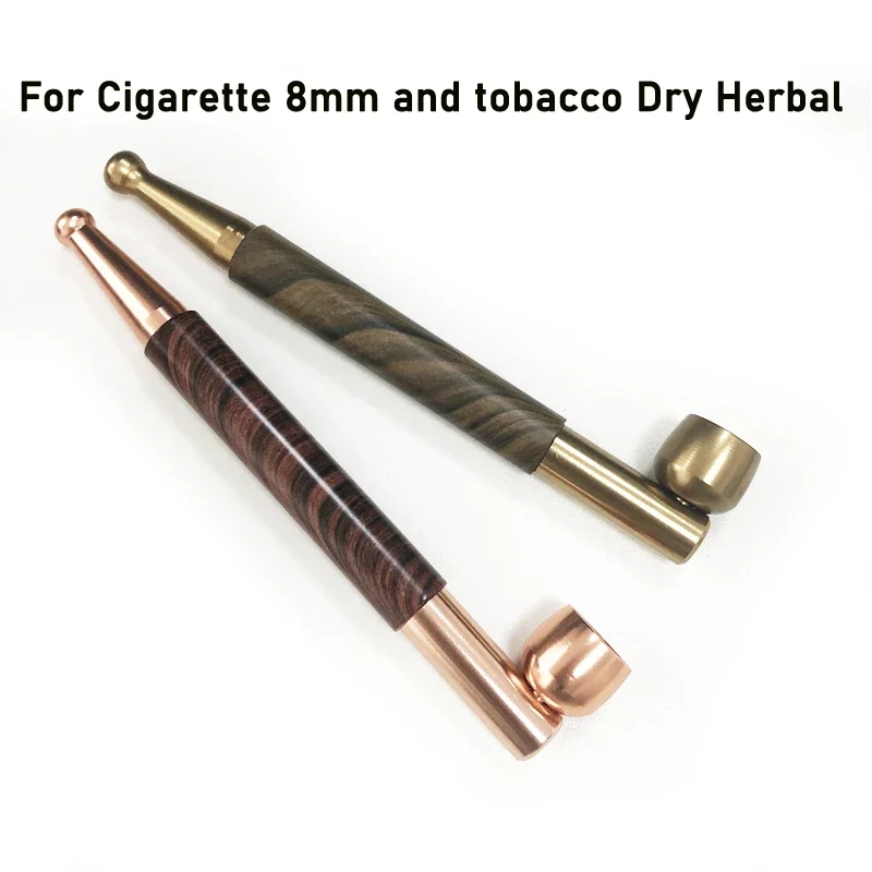 Metal Portable Smoking Pipe Microfilter Tar Filtration Cigarette filter High quality Circulation Hookah Pipe Smoking Accessories