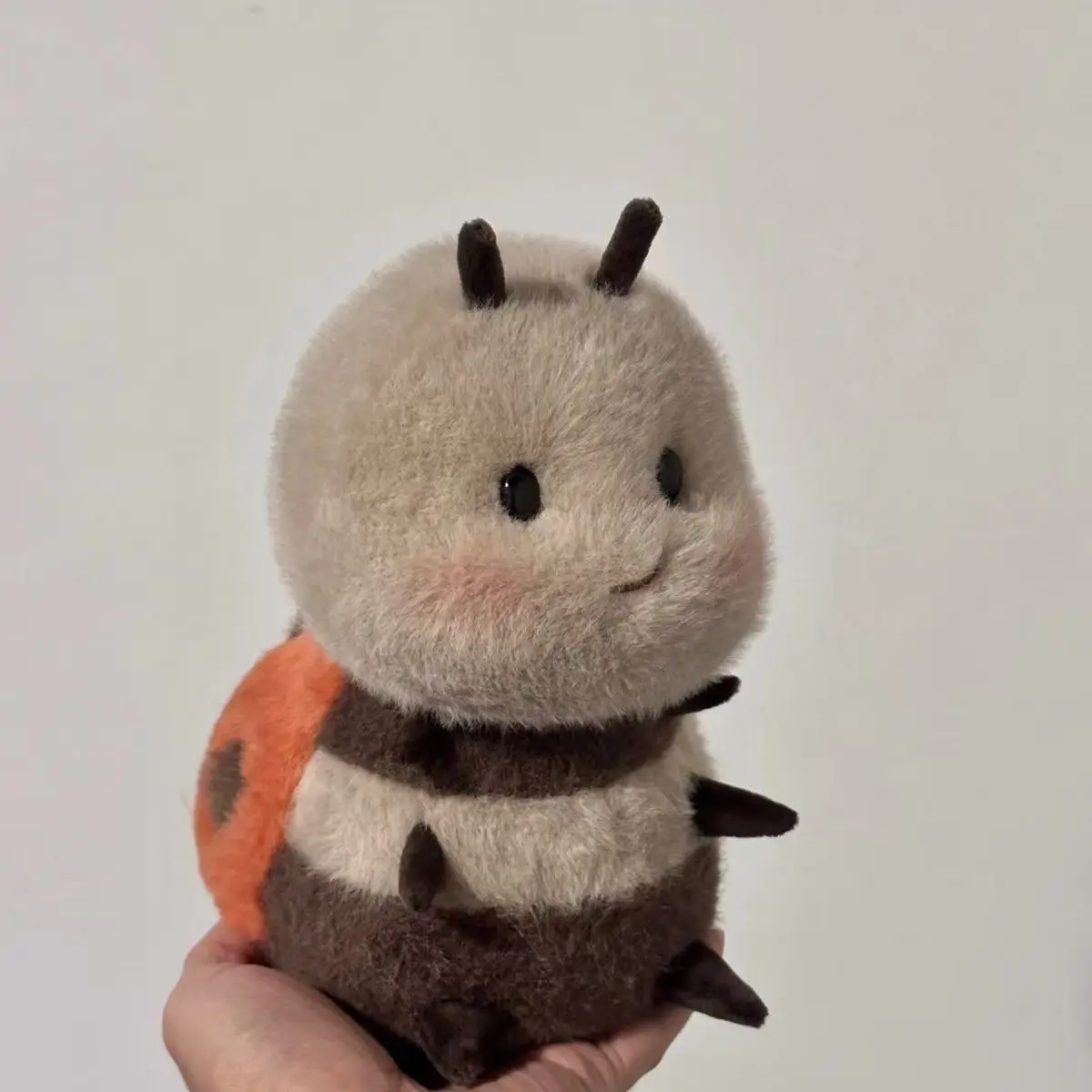 27cm Popular Cute Little Bee and Ladybug Doll Plush Toy Baby Comfort Plush Toy Adorable Bed Doll Birthday