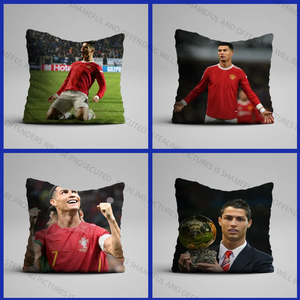 

S-Sport CR7-R-RonaldoS-S Pillow Case Pillowcase Home Sofa Cushions Car Cushions Office Pillow