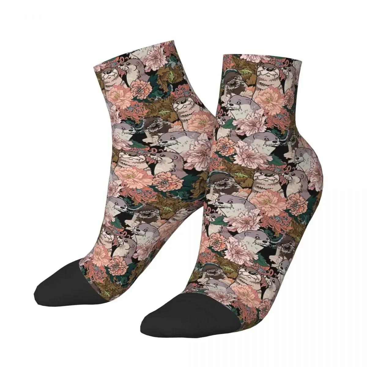 

Because Otter Socks Harajuku Sweat Absorbing Stockings All Season Socks Accessories for Unisex Birthday Present