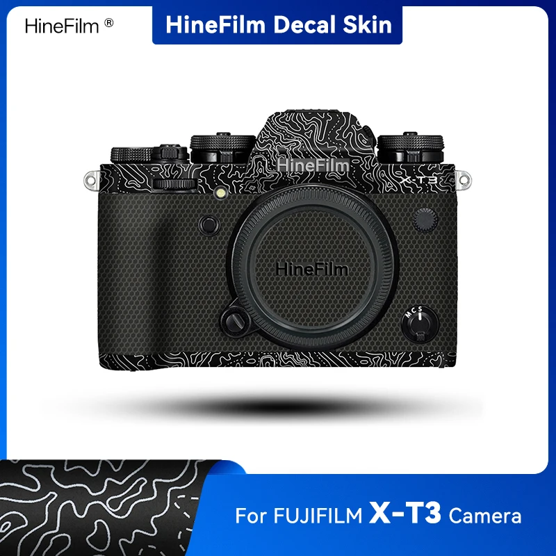 

Hinefilm Skin for Fujifilm X-T3 Camera Decal Skin Wrap Cover for Fuji XT 3 Camera Sticker XT3 Protective Cover Film