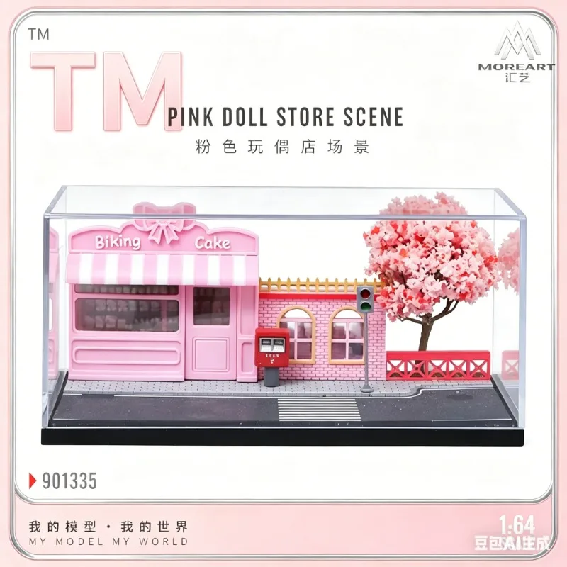 

Pre-sale TM1:64 Pink Doll Store Scene Model Decoration Item small-scale scene model of a boy's toy, as a holiday gift.