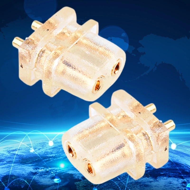 Robusts 0,78 mm 2-Pin-QDC/UE18-Buchse für Unterhaltungselektronikzubehör