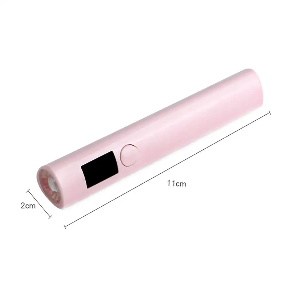 Mini Nagellamp Draagbare Nagellak Gel Droger Curing Lamp Handheld USB opladen Nagel Fototherapie Lamp