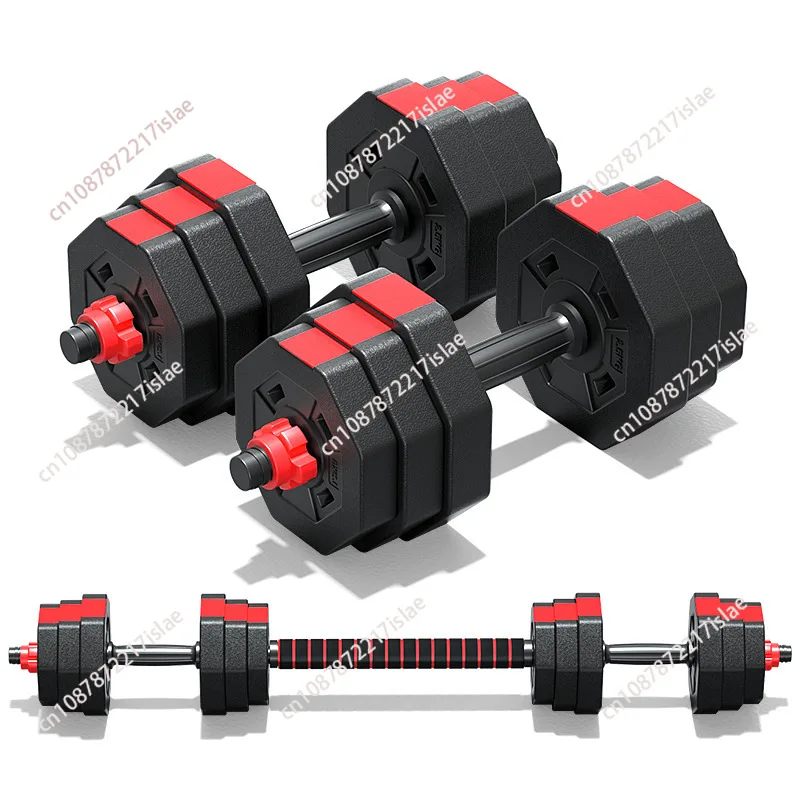 Adjustable Weights Dumbbells Set, 20/30/40/60/80lbs Non-Rolling Adjustable Dumbbell Set, Free Weights Dumbbells Set Hexagon,