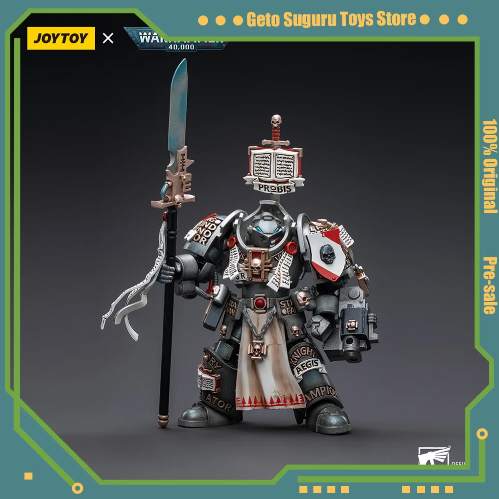 [Pre-Order]JOYTOY 1/18 Action Figure Warhammer 40K GreyKnights Terminator JaricThule Anime Model Collection Toy Children's Gifts