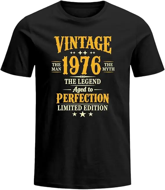 1976 1986 1996 1966 T-Shirts, Geschenke zum 60., 40., 30., 50. Geburtstag für Frauen und Männer, Geburtstagsdekorationen, Partygeschenke, T-Shirts mit Sprüchen – Detail 24