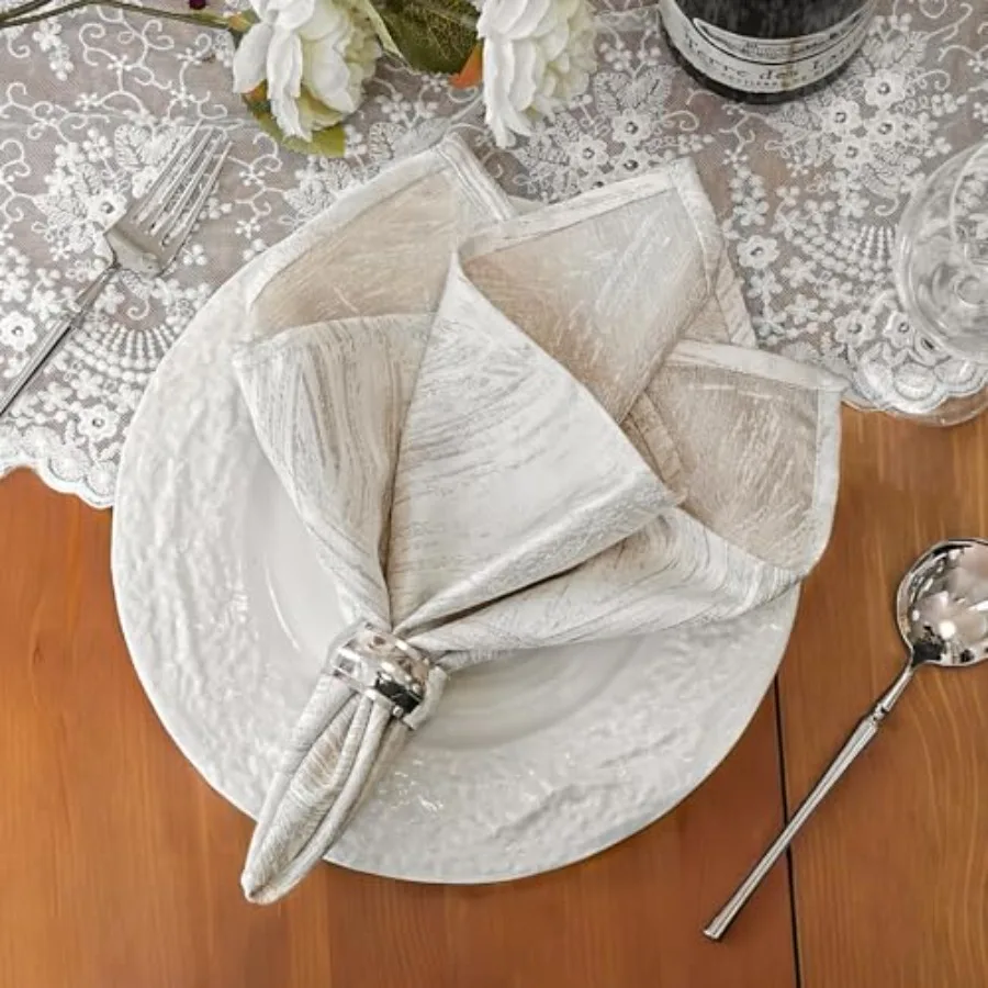 White Cloth Napkins…