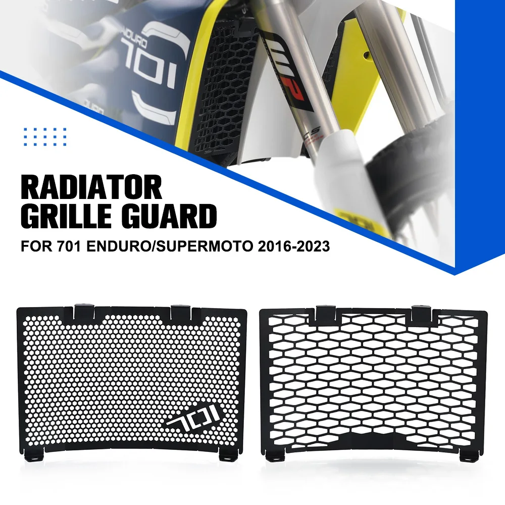 

Защитная решетка радиатора для мотоцикла Husqvarna 701 Enduro/Supermoto 2016-2017-2018-2019-2020-2021-2022-2023