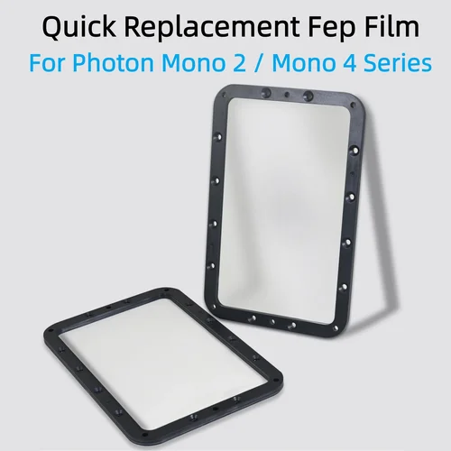 Imagen 1 del producto 2 Unidades FEP Reemplazo Rápido Diseño Integrado para Photon Mono 2/4/4 Ultra - Accesorios Impresoras 3D Resina