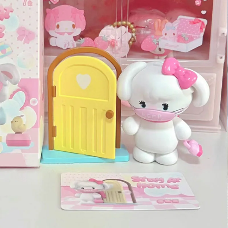 Mikko Stay At Home Series Blind Box Toys Mystery Box Cute Action Figure Kawaii Model Girl Gift Surprise Box