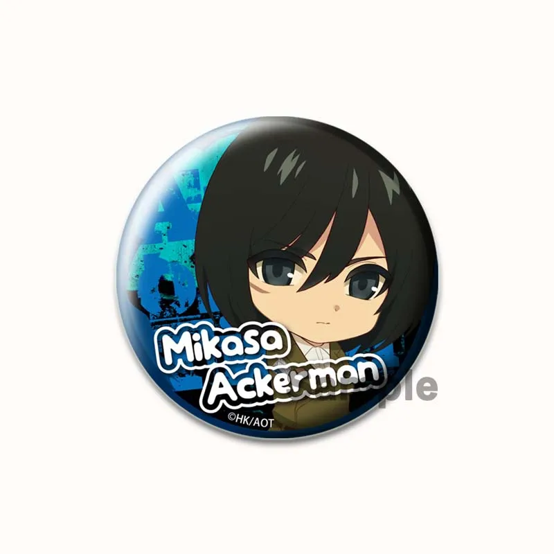 Japan Anime Aanval op Titan Broche Cartoon Figuur Badges voor Rugzak Decoratie Kleding Revers Pin Accessoires Fan's Collection