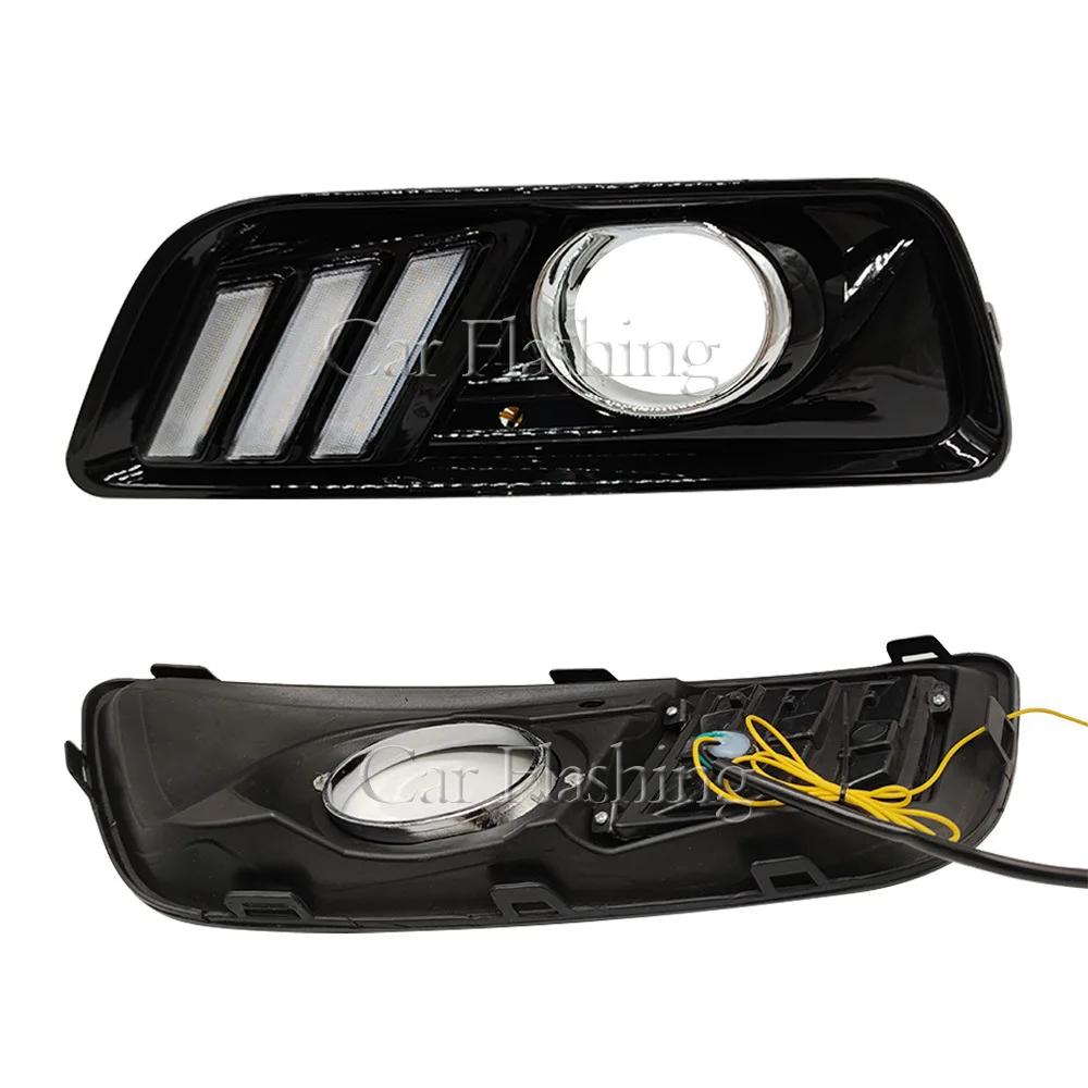 For Chevrolet 12-15 Malibu daytime running light modification special LED daytime running light flow direction