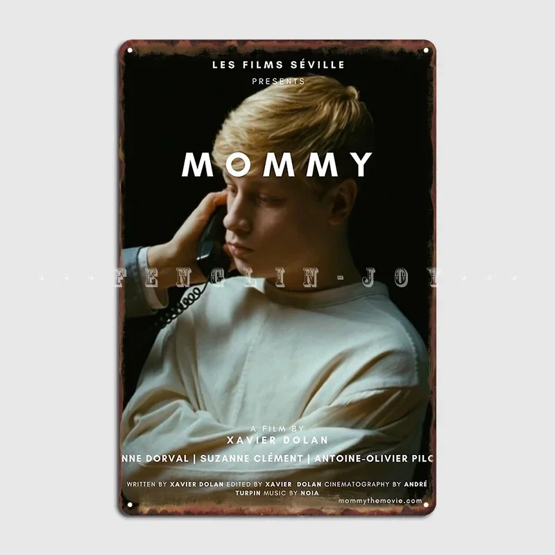 Mommy Xavier Dolan Poster Poster Metal Plaque Wall Pub Mural Funny Mural Painting Tin Sign Poster