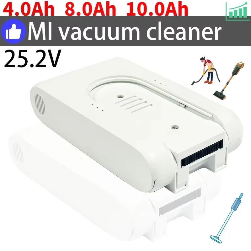 

New 25.2V Mijia Dreame G9 G10 1S R10 Wireless Vacuum Cleaner Original 4.0Ah/8.0Ah/10.0Ah/Rechargeable Lithium Ion Battery Pack