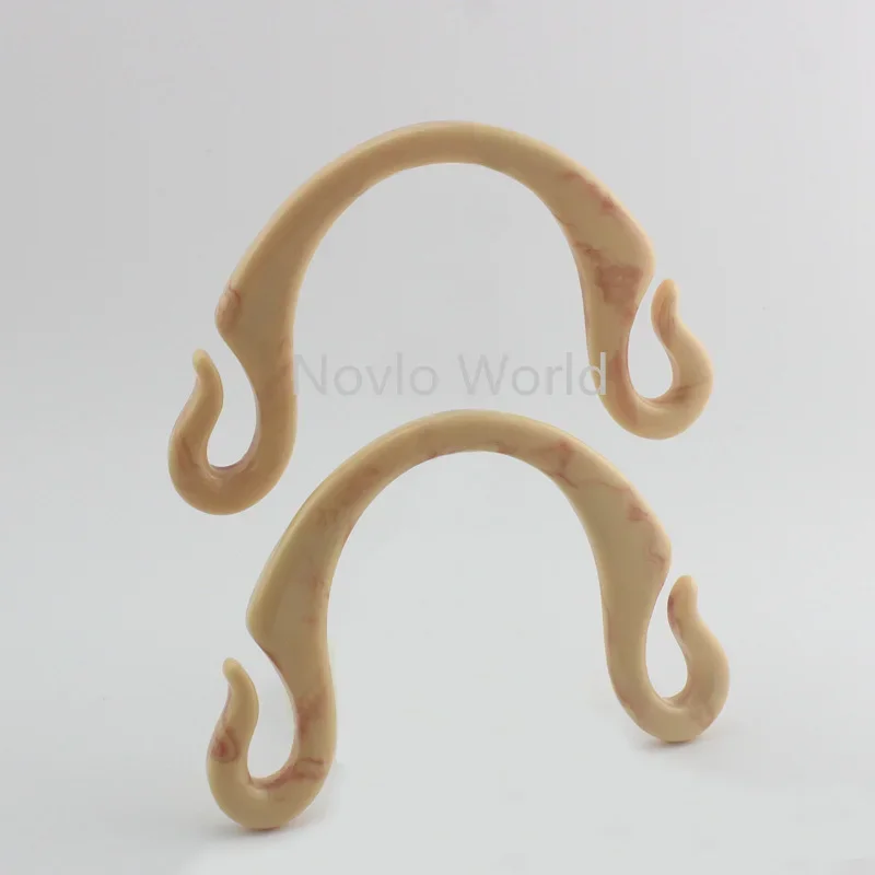 2-10-20 Pieces 17*11cm Resin Bag Handle Replacement Wooden/Plastic Bag Handles for Handbag Wallet Purse Bags Straps Accessories