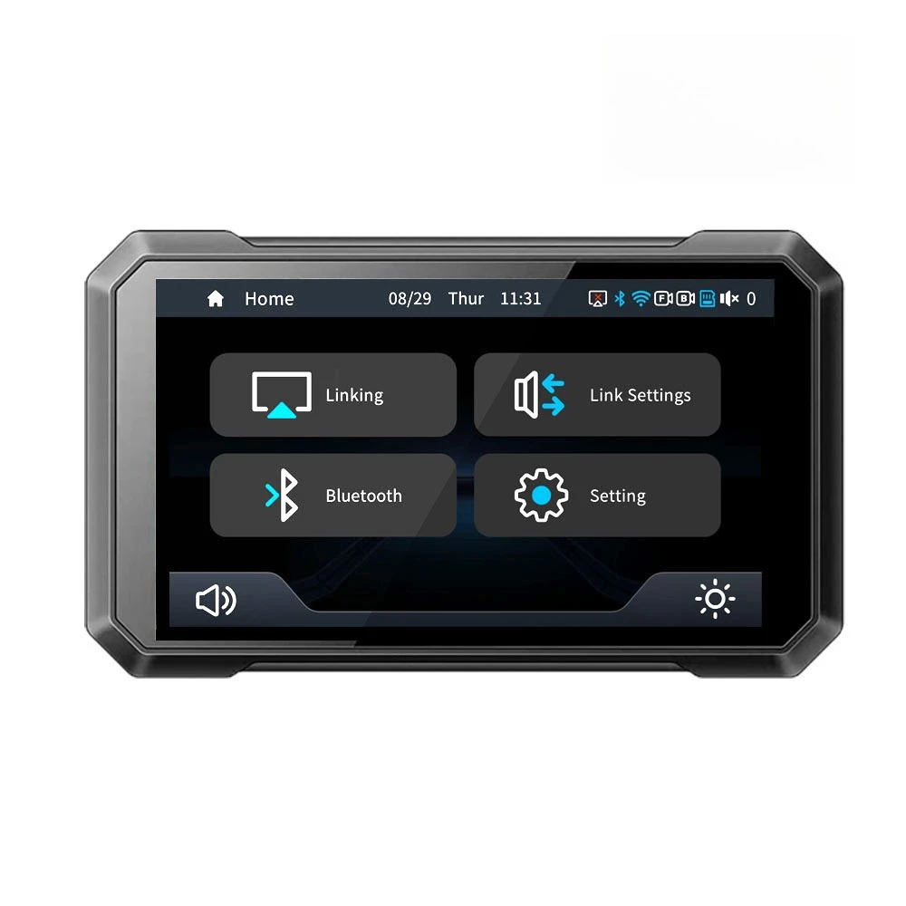 

7-Inch high definition large screen dual-purpose wireless CarPlay navigator, mobile phone Internet video car machine universal