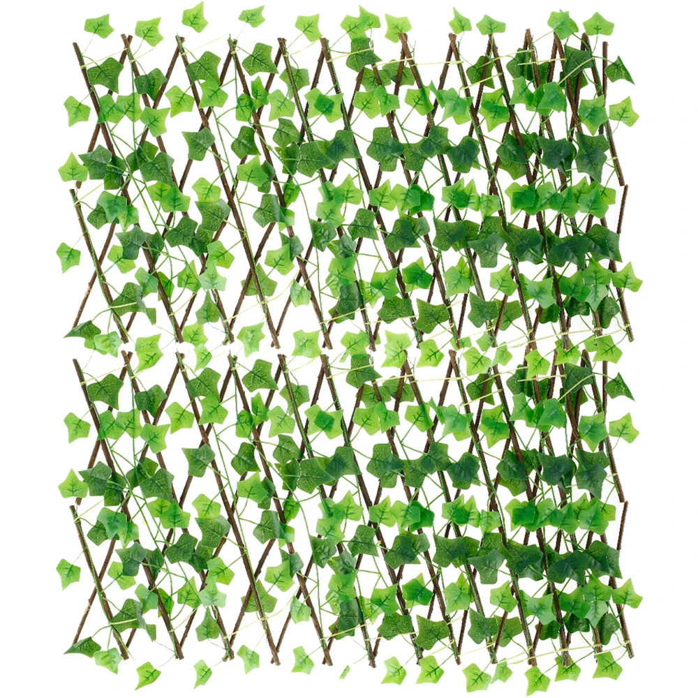 Clôture de confidentialité en lierre artificiel, 6 pièces/ensemble, criblage de jardin, treillis ext