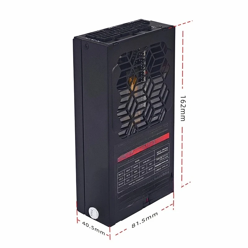 Flex 500/600W Modular Power Supply Small 1U Computer PSU Flex-ATX 600W