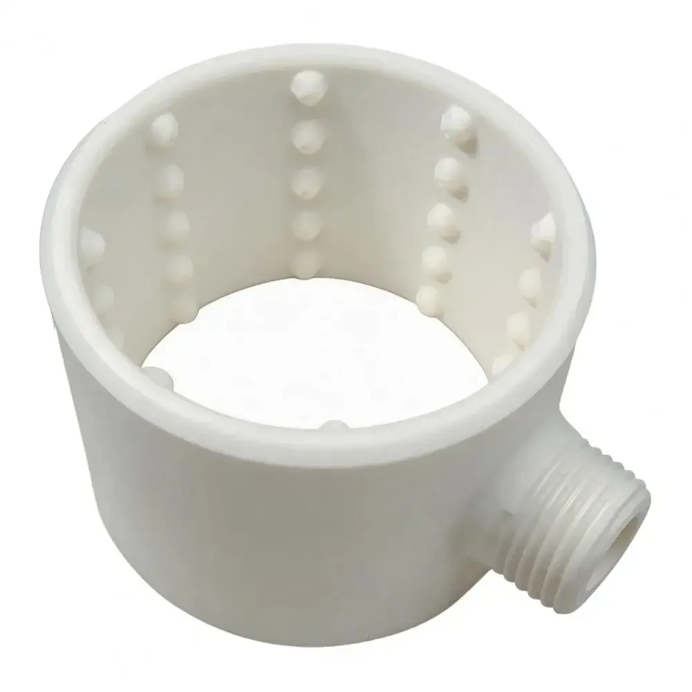 1 Stück Handbrause für Männer mit Hochdruck-Gewinde 360° ° Ringförmige Wassersprühdüse, Spül- und Massagedüse, Runder Duschkopf, Duschzubehör – Detail 11