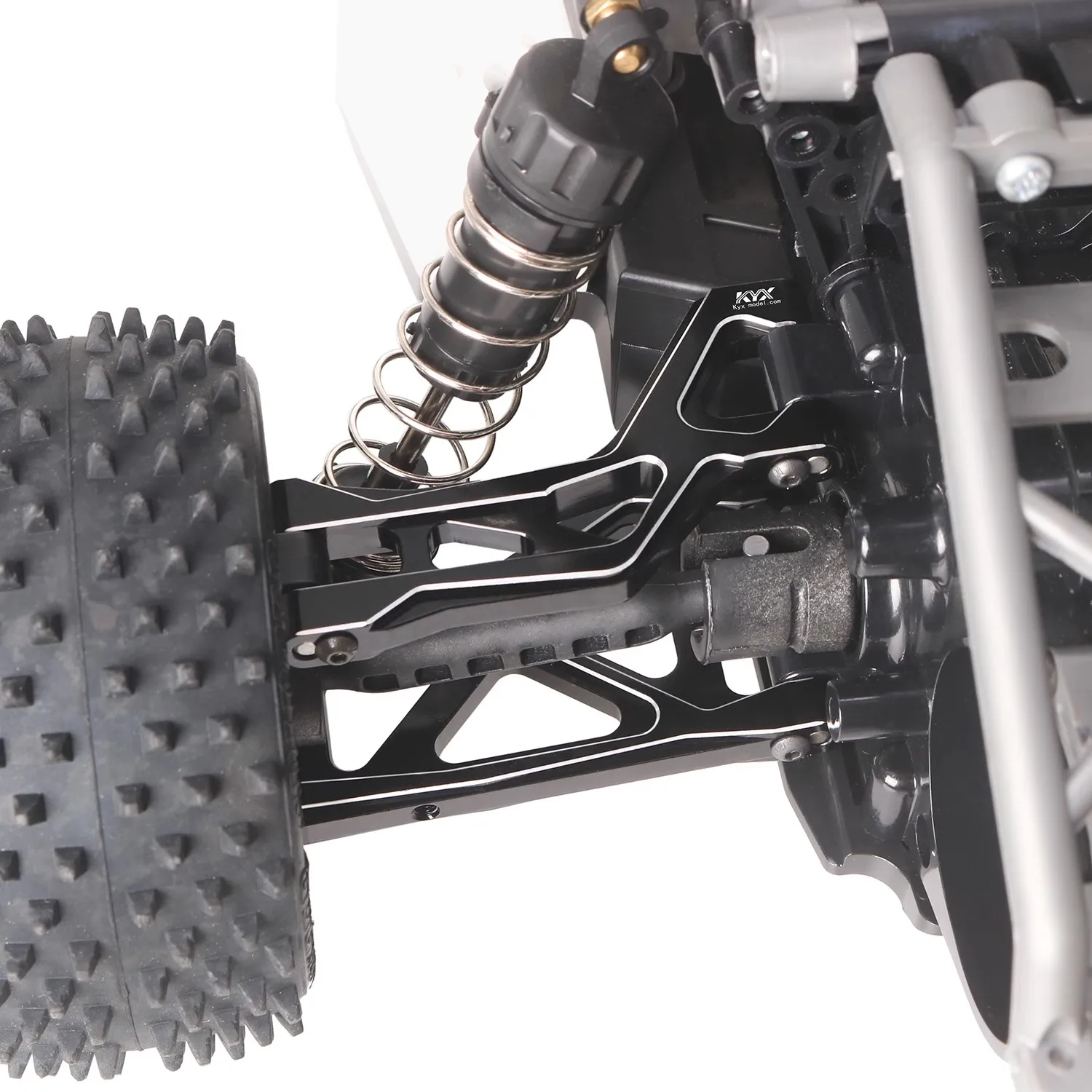 Model symulacyjny KYX Chetiangong 1/10 Myśliwiec NXGEN DT04 58741 tylne górne i dolne wahacze