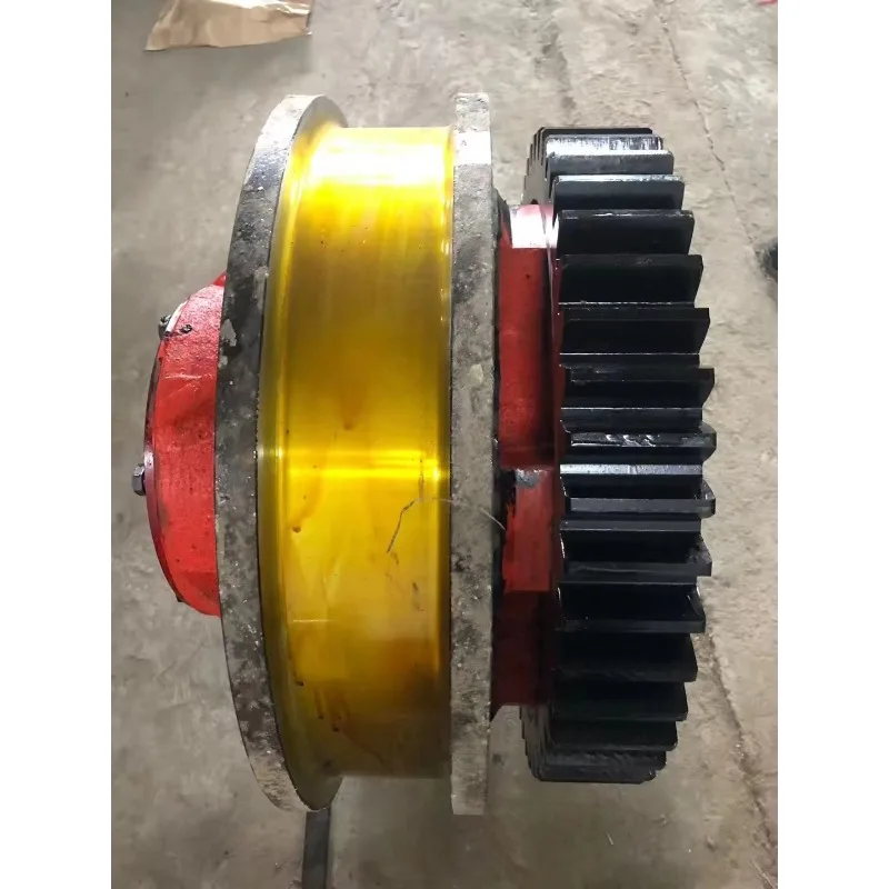 Factory direct forging 65MN, ZG55, ZG65 overall tempering wheel, custom support.
