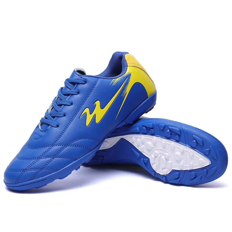 Men Long Spikes Soccer Shoes Fast Football Shoes Society Cleats Comfortable Football Field Boots Professional Unisex Sneaker