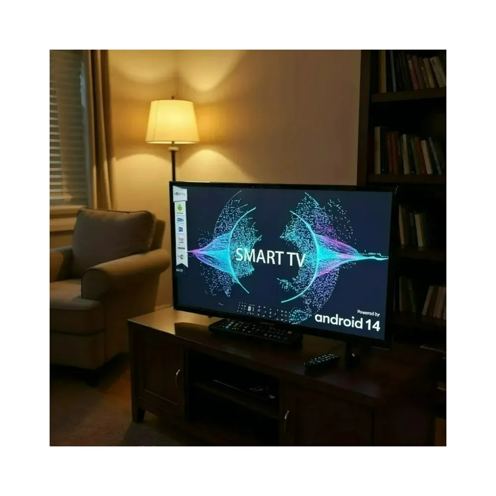 Android Smart TV 19–32 Polegadas LED Televisão de Tela Plana WiFi Sistema de Internet Inteligente TV HD para Uso em Hotel Doméstico