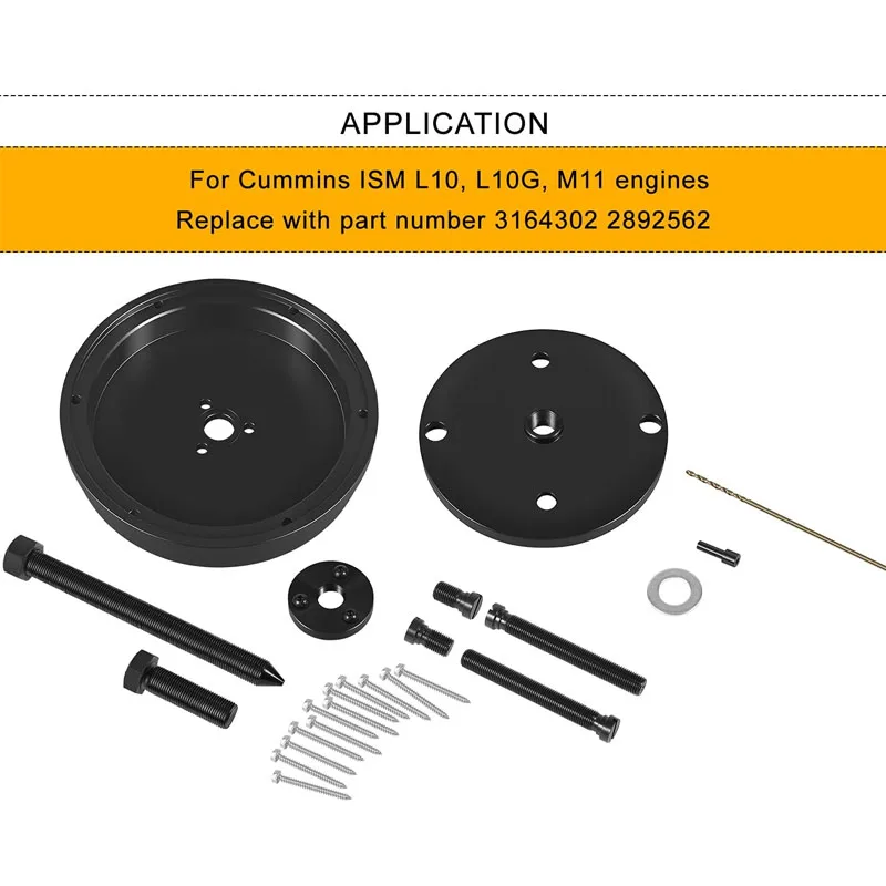 3164302 2892562 Auto Rear Crankshaft Oil Seal Remover & Installer ST-221 Compatible with Cummins ISM L10 L10G M11