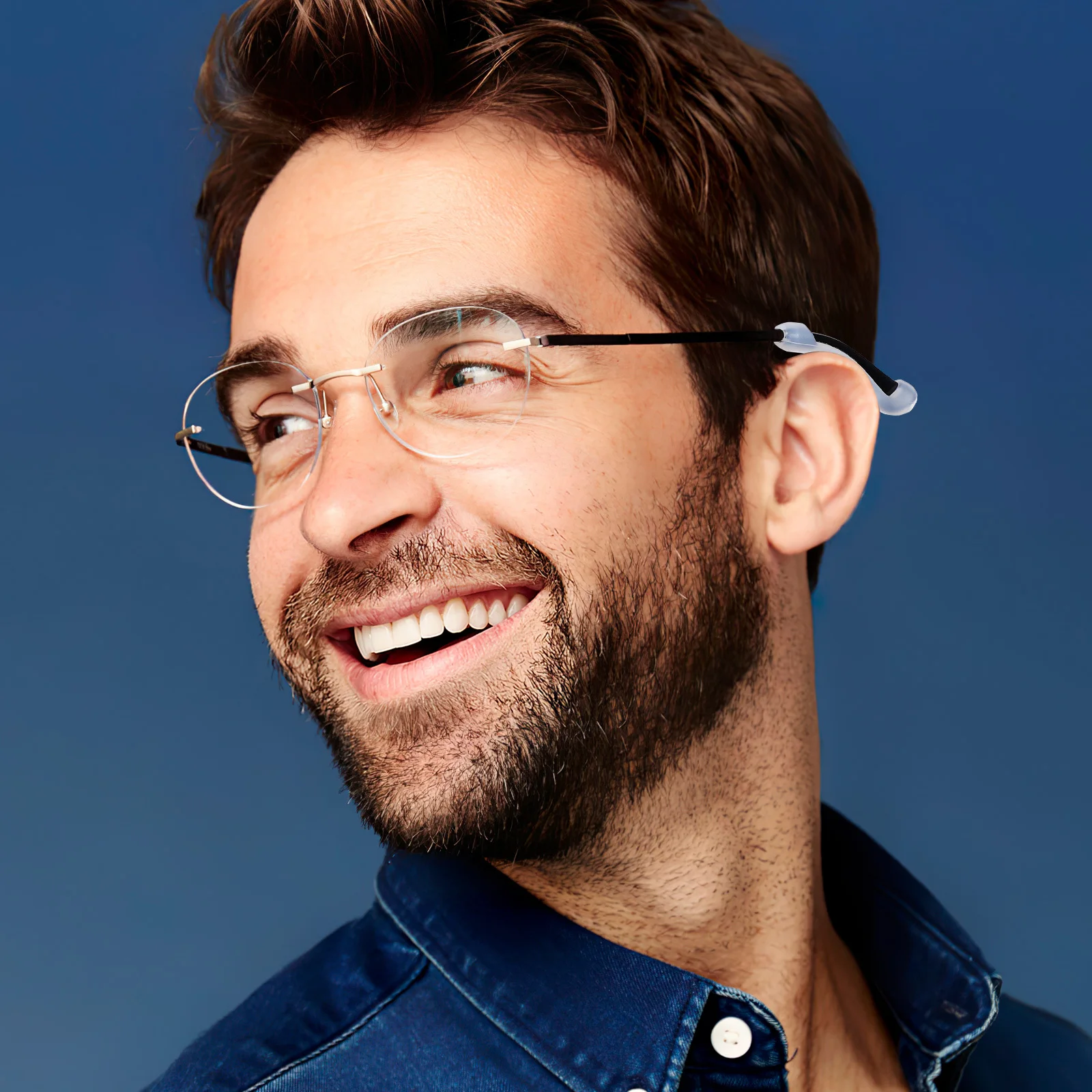 

Anti-Slip Sleeve Silicone Eyeglass Temple Cover For Sports Running Swimming Replacement Tips Eyewear Leg Tube Glasses