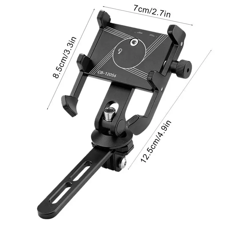 Держатель для телефона на руль мотоцикла, держатель для телефона на руль велосипеда, крепление для телефона на руль велосипеда из алюминиевого сплава