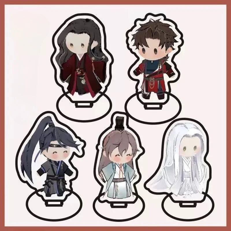 Ashes of The Kingdom Fantasy Figurines Sunce Furong Liubian Yuanji Zuoci Desktop Q-version Standing Card Ornament Present