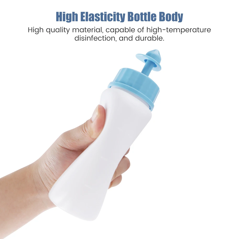 250ML Nasal Washing Bottle Nasal Irrigator Nasal Sinusite Allergic Rhinitis Treatment Rinsing Nose Wash Cleaner for Adult Child