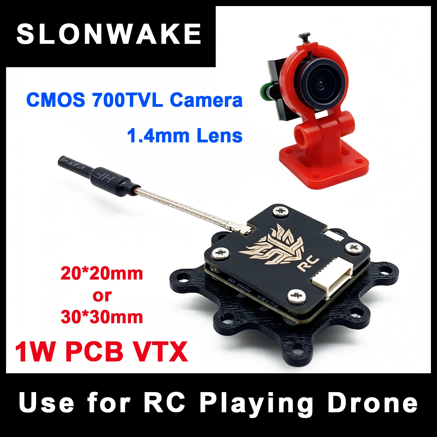 Drone Rc Transmitter And Receiver - جهاز إرسال SLONWAKE 5.8G قابل للتعديل