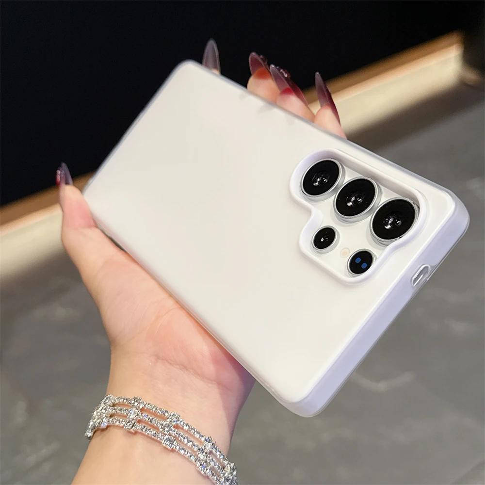 Macaron Jelly 2 in 1 Phone Case For Samsung Galaxy S26 S25 S24 S23 Ultra A57 A17 A07 A56 A55 5G S26 S25 Plus FE SIlicone Cover view 5