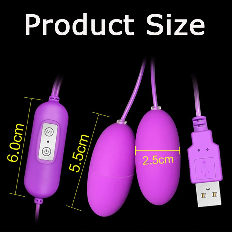 20 Speeds Vibrator Sex Toys For Woman Usb Vibrator Egg G-Spot Vagina Massage Clitoris Stimulator Sex Egg Bullet Egg Vibrator