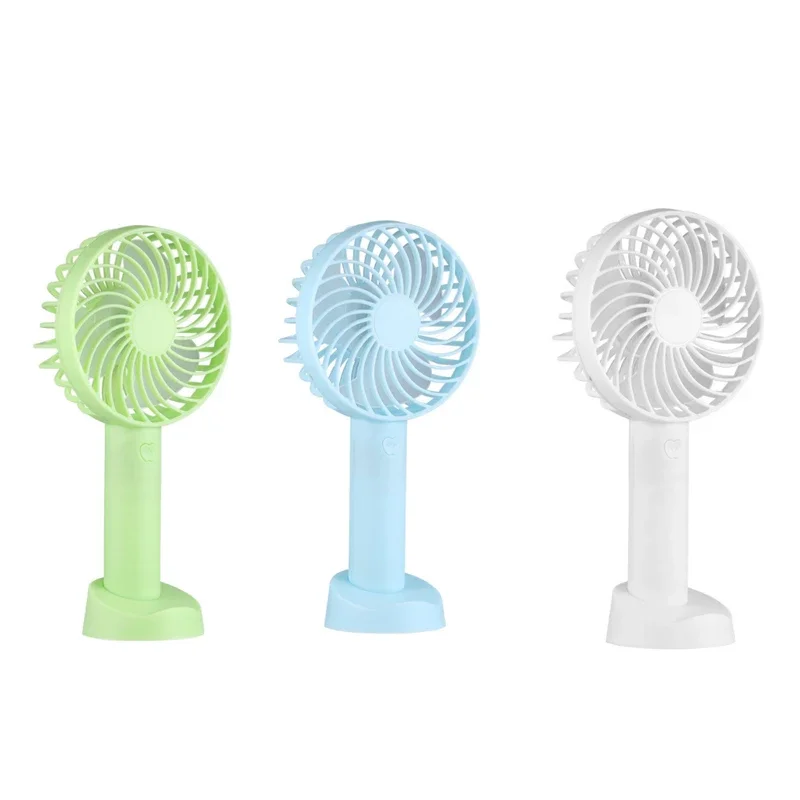 Mini Portable Handheld USB Fan Rechargeable 3 Speeds Silent Indoor Outdoor Travel Fan Fly fan Eyelash fan Portable misting fan