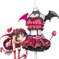 AGCOS LOVELIVE Nico Yazawa Little Devil Awakening Cosplay Costume Girl Lovely Singing Dress Costumes