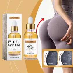 Buttocks Skin Care Oil Enhance Hip Growth Nourishes Skin Firming Elasticity Moisturizing Shaping Body Lifting Massage Oil Care